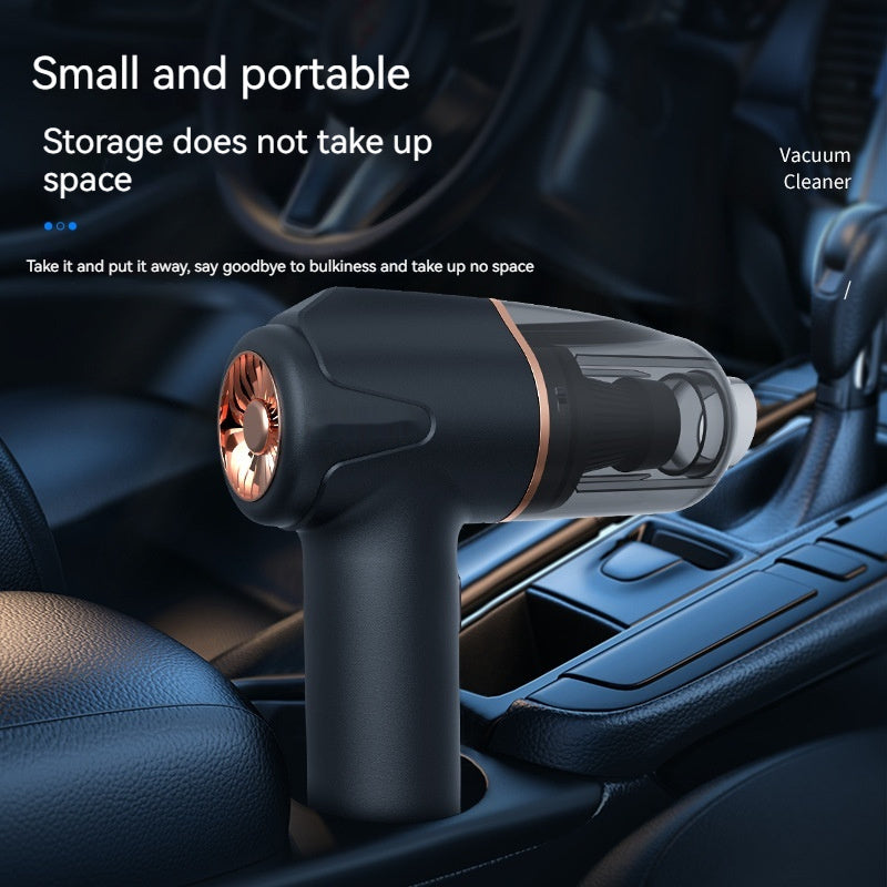 Turbo-Clean™ Mini Vacuum – Cordless Power for Car & Home