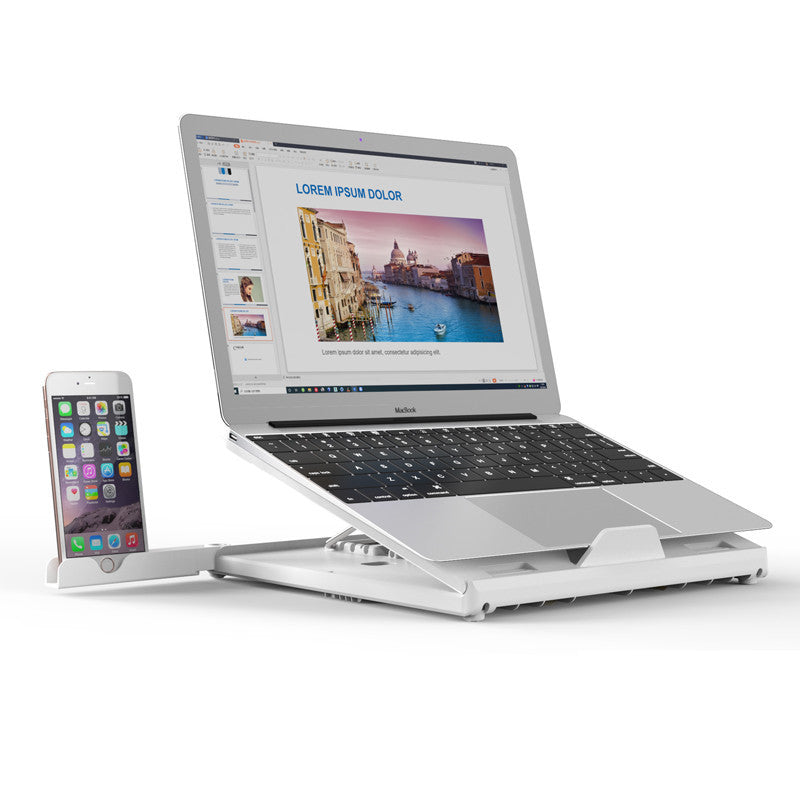 Foldable Laptop & Phone Stand