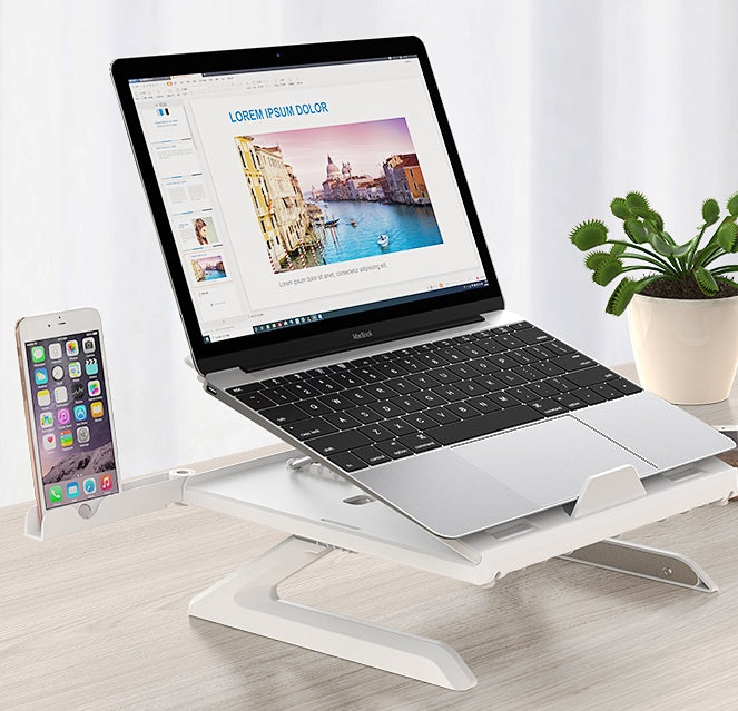 Foldable Laptop & Phone Stand