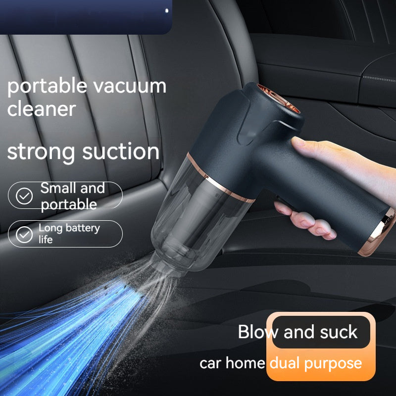 Turbo-Clean™ Mini Vacuum – Cordless Power for Car & Home