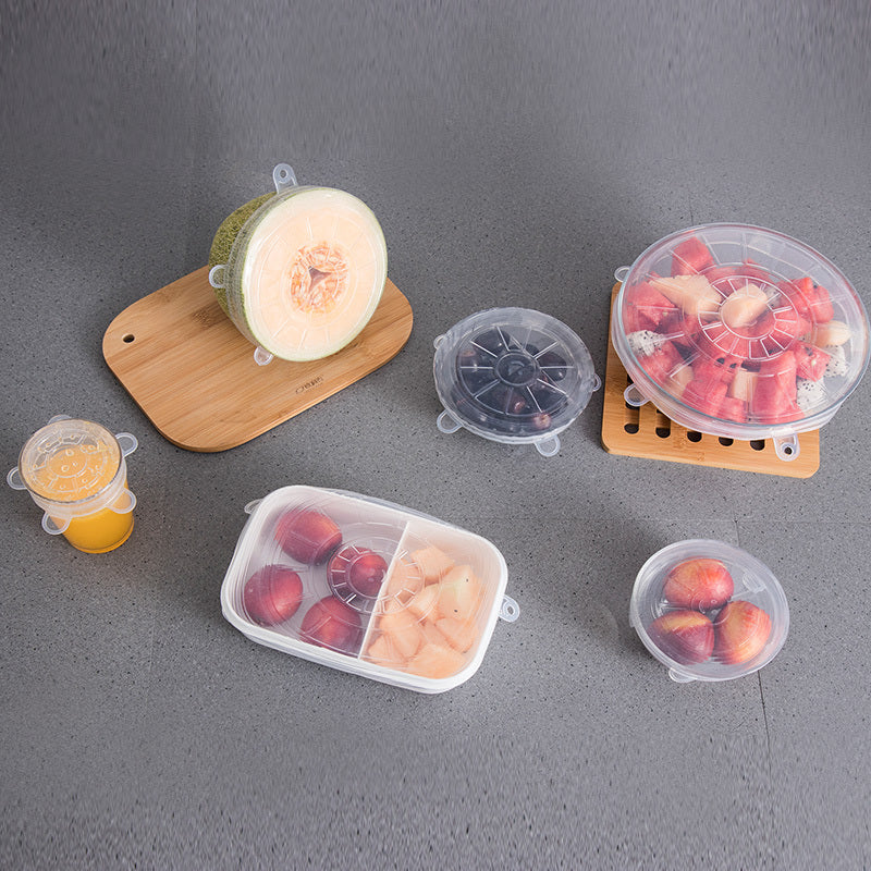 Silicone Stretch Lids (Set of 6)