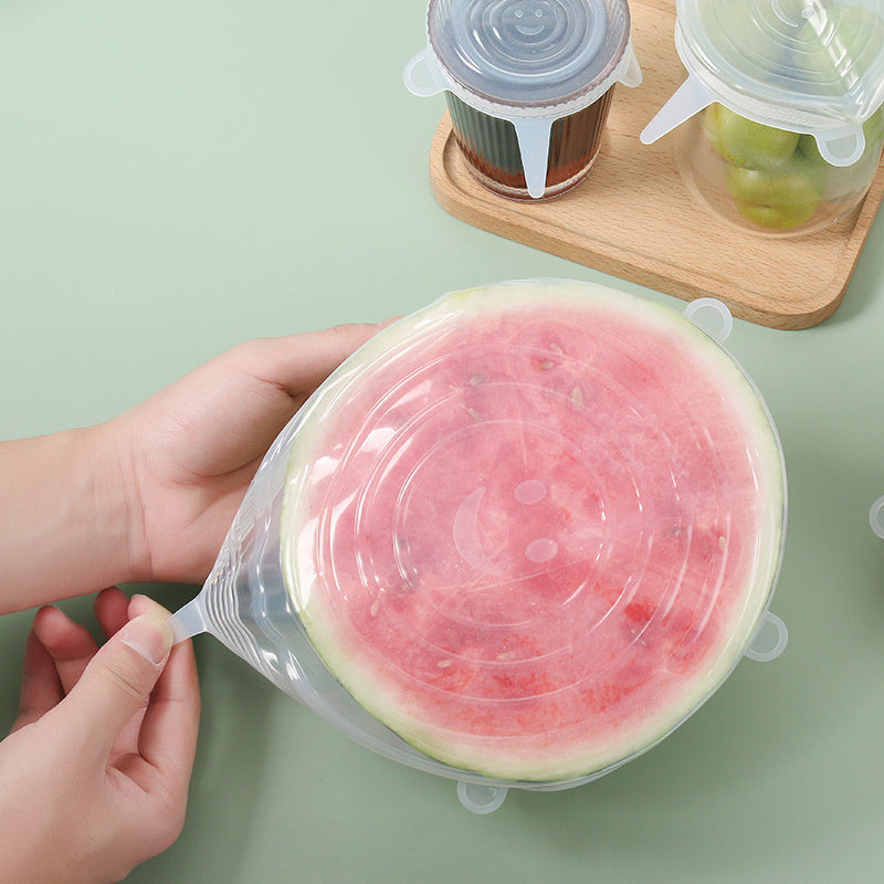 Silicone Stretch Lids (Set of 6)
