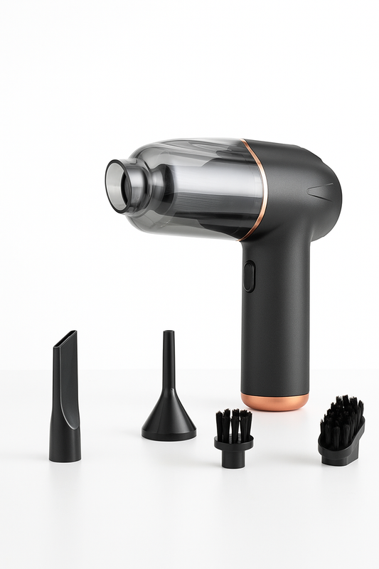 Turbo-Clean™ Mini Vacuum – Cordless Power for Car & Home