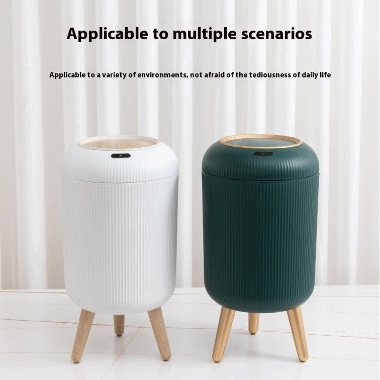Smart Sensor High Leg Modern Trash Can (Touchless Lid)