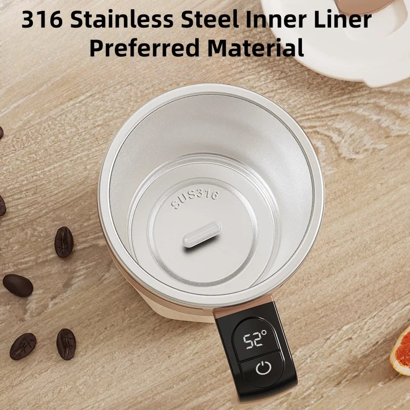 Self-Stirring Mug With Temperature Display