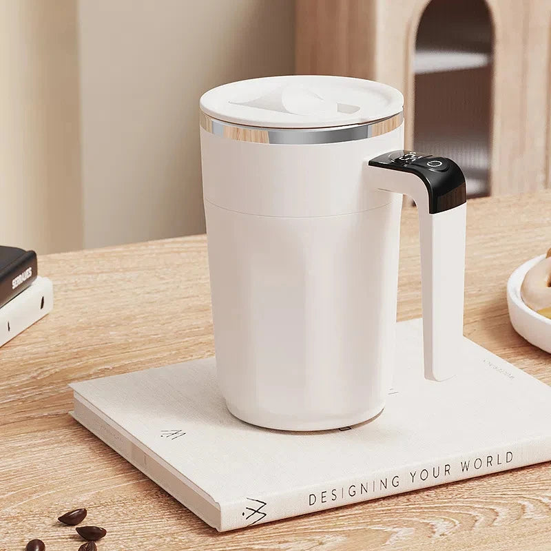 Self-Stirring Mug With Temperature Display