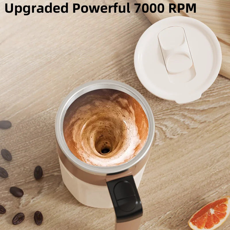Self-Stirring Mug With Temperature Display