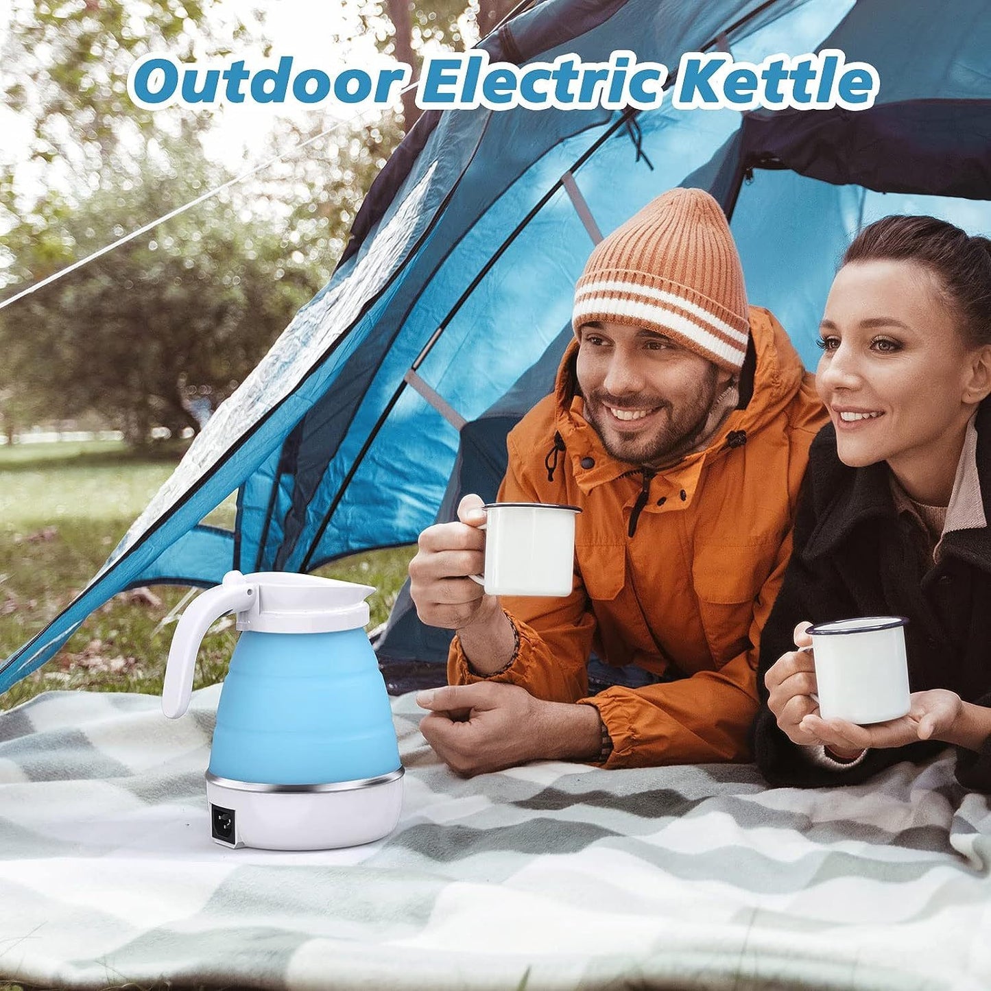 Foldable Travel Electric Kettle