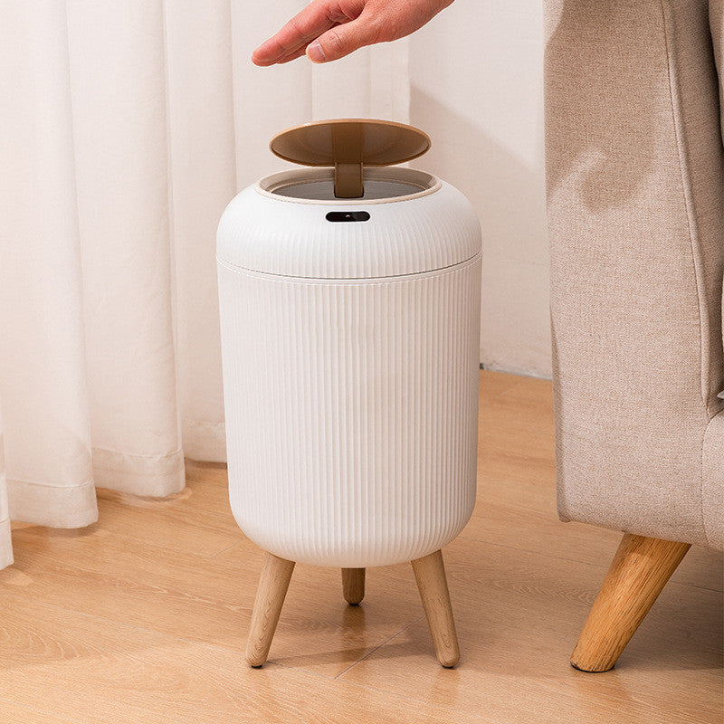 Smart Sensor High Leg Modern Trash Can (Touchless Lid)